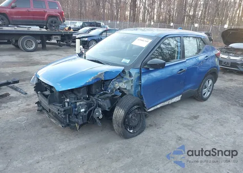 2021 Nissan Kicks S Xtronic Cvt from USA, damaged, VIN 3N1CP5BV5ML498867